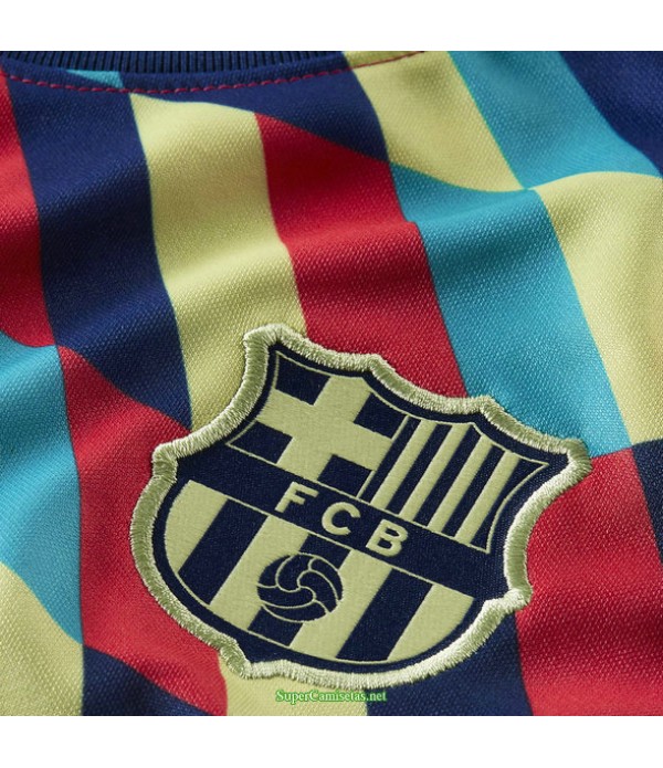 Tailandia Equipacion Camiseta Barcelona Pre Match Azul/rojo/amarillo 2021