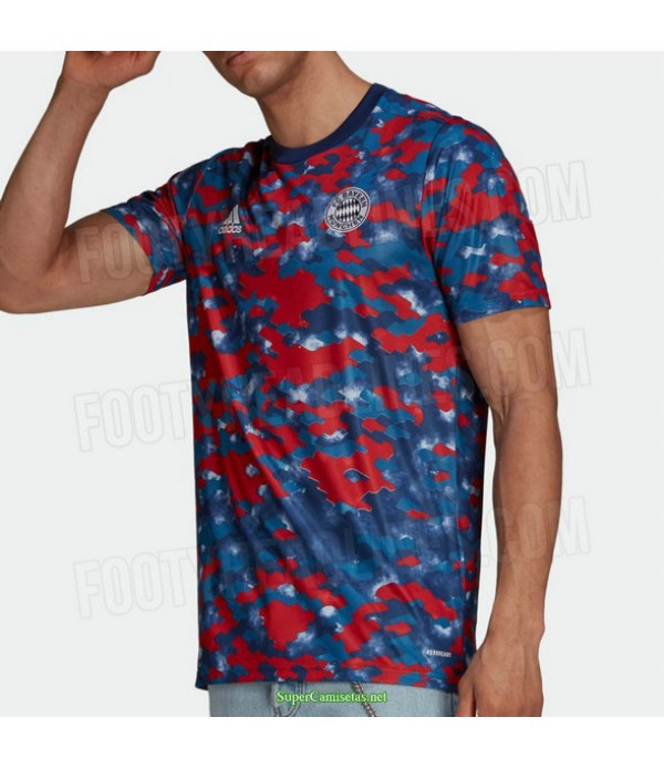 Tailandia Equipacion Camiseta Bayern Munich Pre Ma...