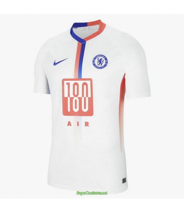 Tailandia Equipacion Camiseta Chelsea Fourth Edición Especial Blanco 2021