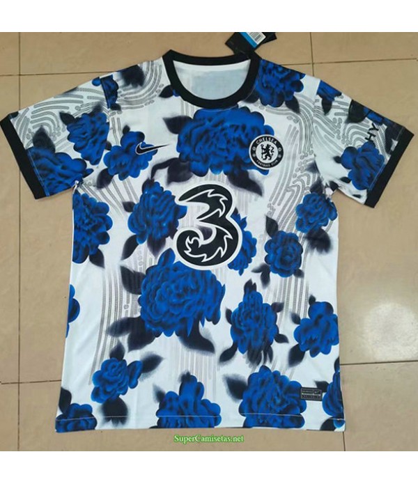 Tailandia Equipacion Camiseta Chelsea Pattern 2021