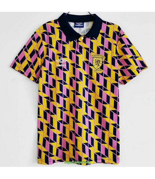 Tailandia Equipacion Camiseta Escocia Camuflaje Hombre 1990