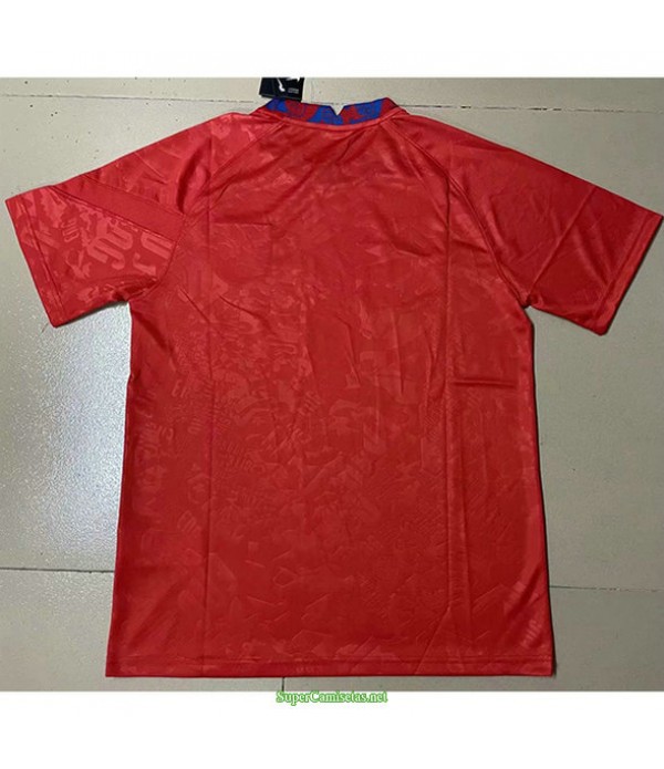 Tailandia Equipacion Camiseta Inglaterra Pre Match Entrenamiento Rojo 2021