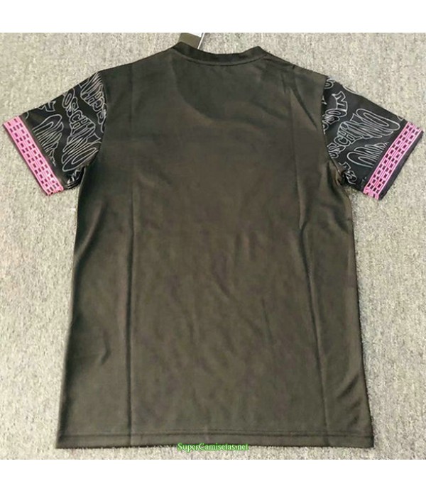 Tailandia Equipacion Camiseta Juventus Negro 2021