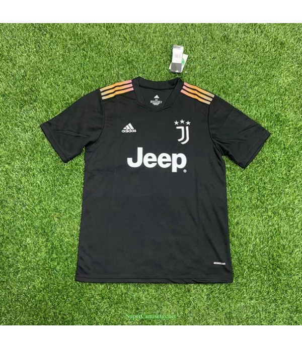 Tailandia Equipacion Camiseta Juventus Jeep Pre Match Entrenamiento Negro 2021