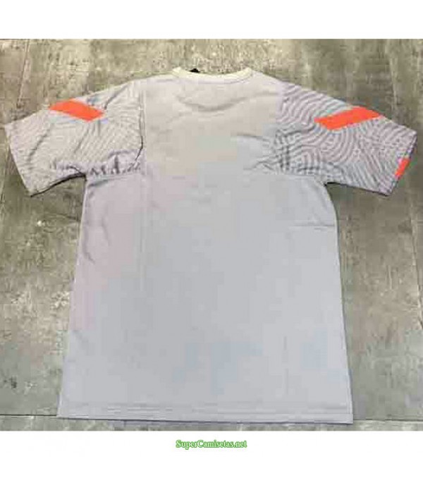 Tailandia Equipacion Camiseta Liverpoo Gris/naranja Entrenamiento 2021
