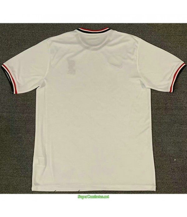 Tailandia Equipacion Camiseta Liverpool Blanco 2021