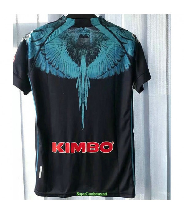 Tailandia Equipacion Camiseta Napoli Edición Conjunta Negro 2021