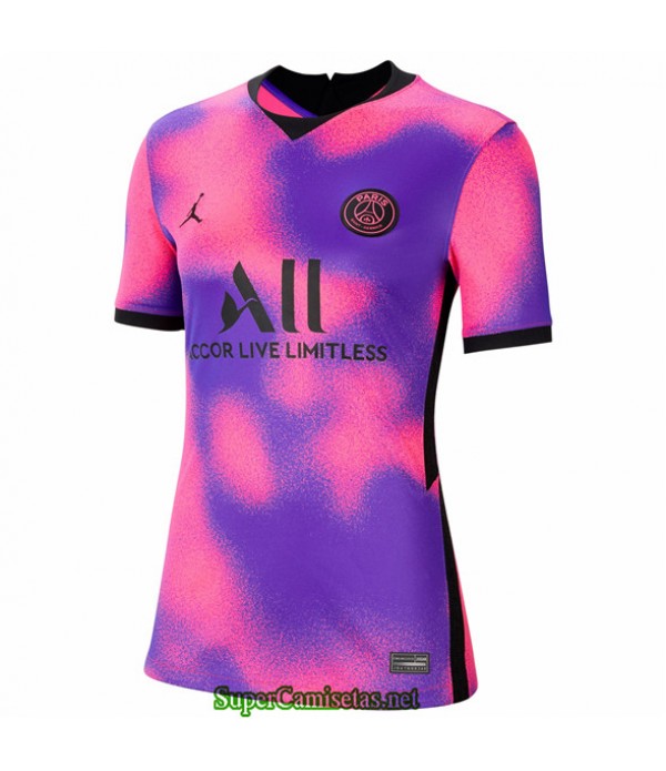Tailandia Equipacion Camiseta Psg Mujer Fourth 2020