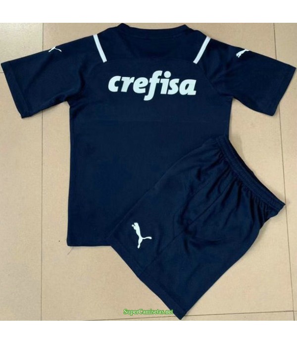Tailandia Equipacion Camiseta Palmeiras Ninos Portero Azul 2021