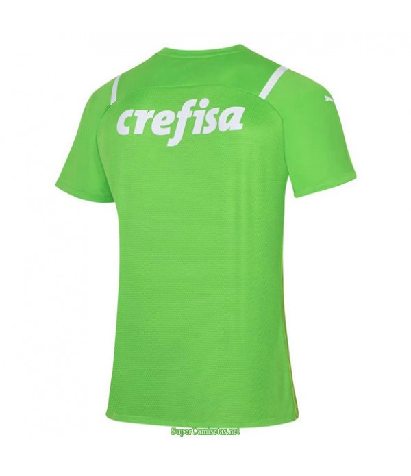 Tailandia Equipacion Camiseta Palmeiras Verde Portero 2021