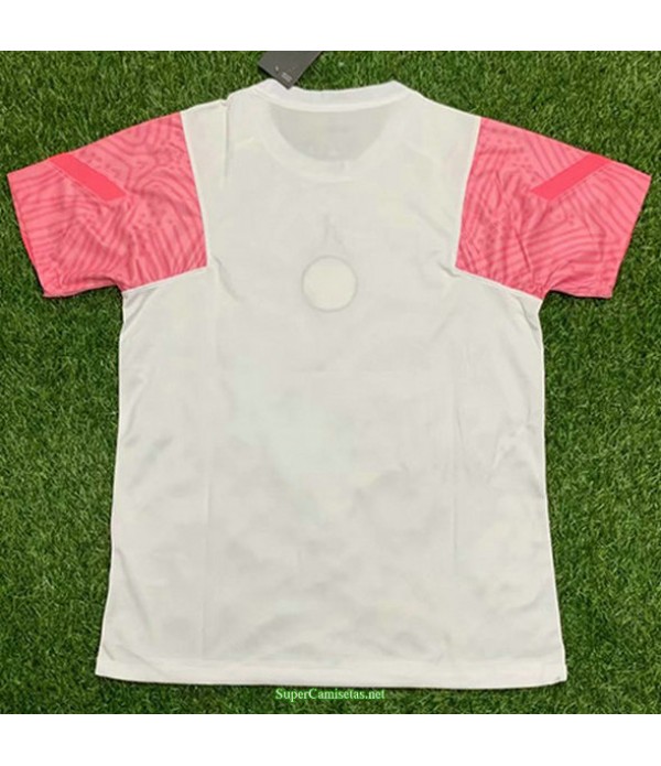 Tailandia Equipacion Camiseta Paris Psg Pre Match Entrenamiento Rosa/blanco 2021
