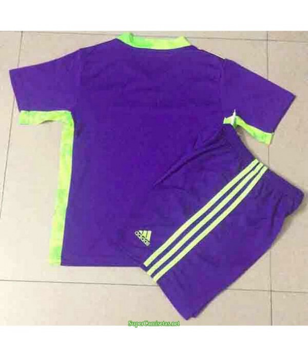 Tailandia Equipacion Camiseta Tigers Ninos Púrpura Goalie 2021