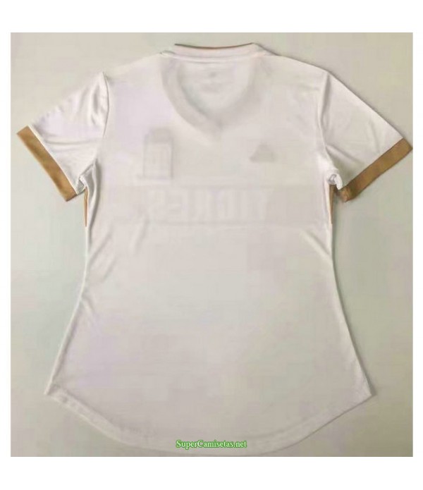 Tailandia Equipacion Camiseta Tigres Mujer Blanco 2021