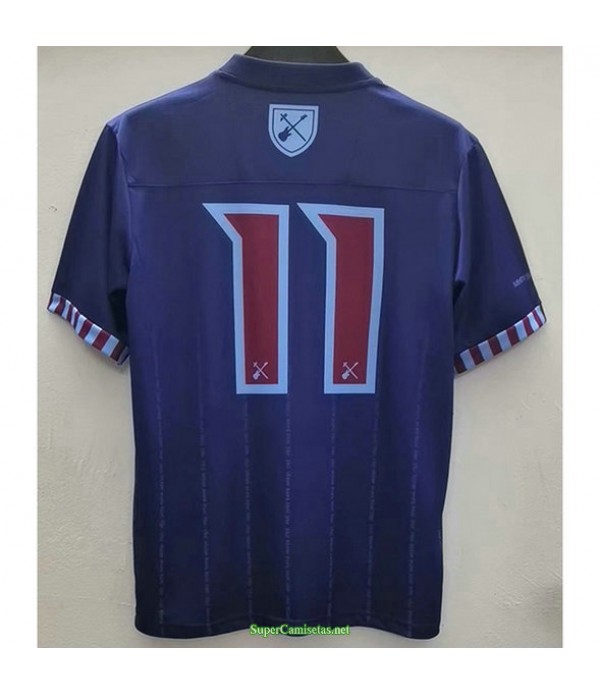 Tailandia Equipacion Camiseta West Ham United Joint 11 2021