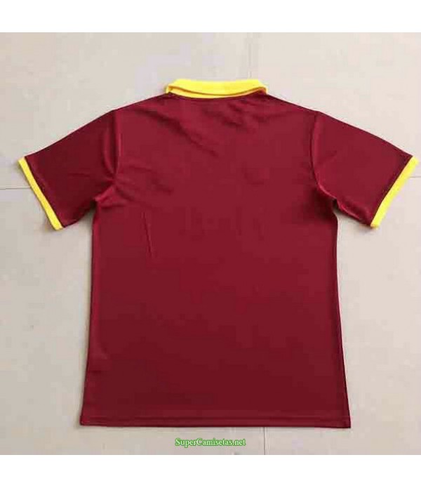 Tailandia Primera Equipacion Camiseta As Roma Hombre 1989 90