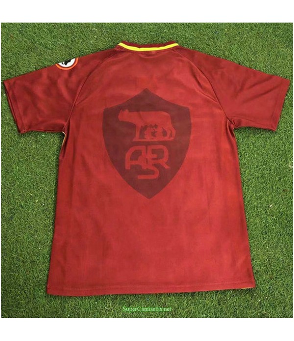 Tailandia Primera Equipacion Camiseta As Roma Hombre 1997 98