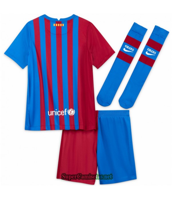 Tailandia Primera Equipacion Camiseta Barcelona Ninos 2021