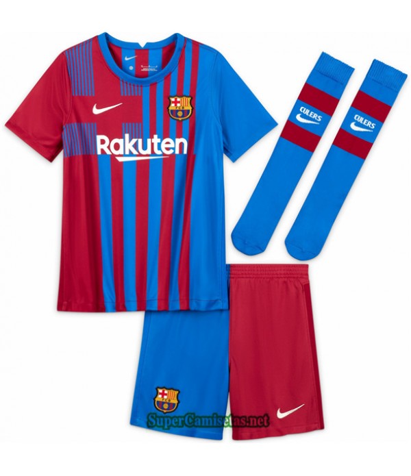Tailandia Primera Equipacion Camiseta Barcelona Ninos 2021