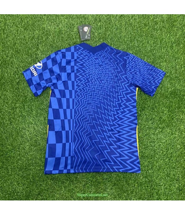 Tailandia Primera Equipacion Camiseta Chelsea Azul 2021