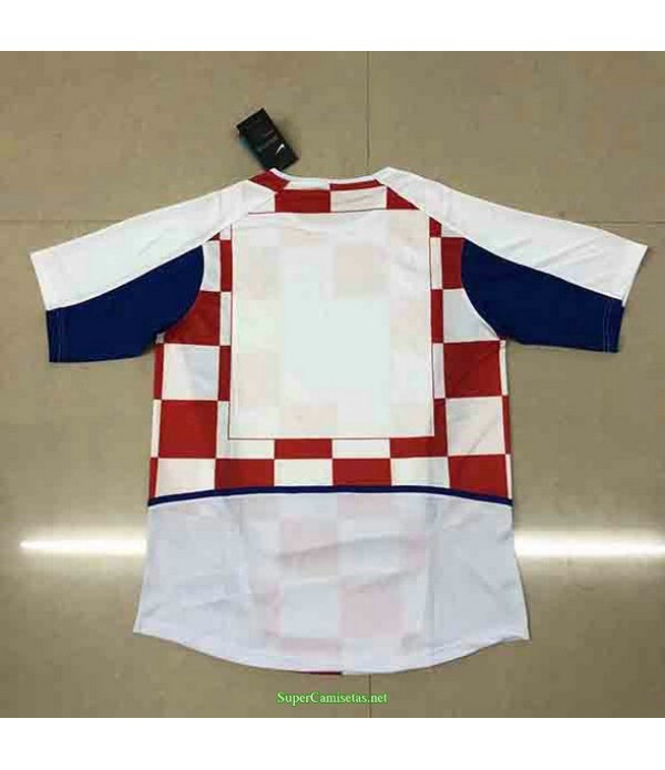 Tailandia Primera Equipacion Camiseta Croatia Hombre 2002