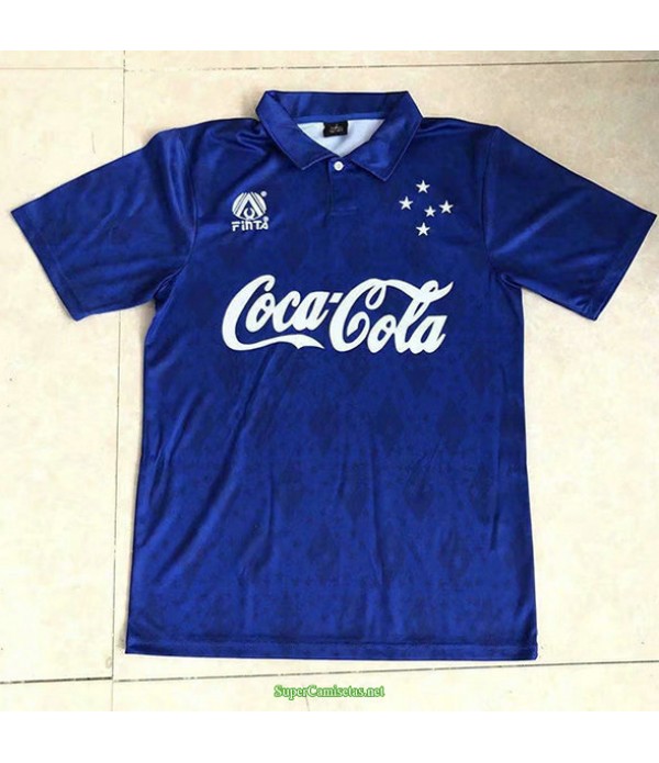 Tailandia Primera Equipacion Camiseta Cruzeiro Hombre 1993 94