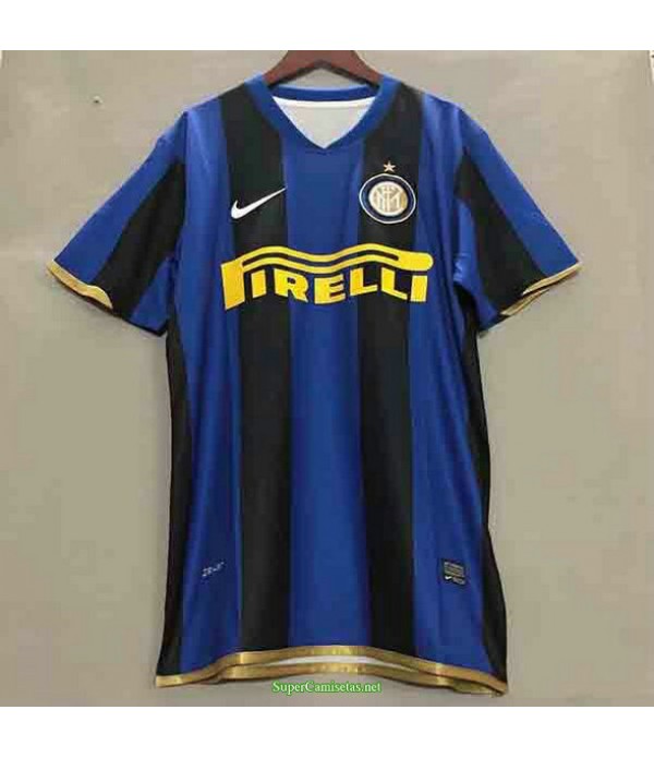 Tailandia Primera Equipacion Camiseta Inter Milan Champions League Edition Hombre 2008 2009