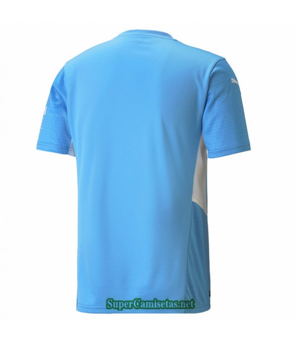Tailandia Primera Equipacion Camiseta Manchester City Azul 2021