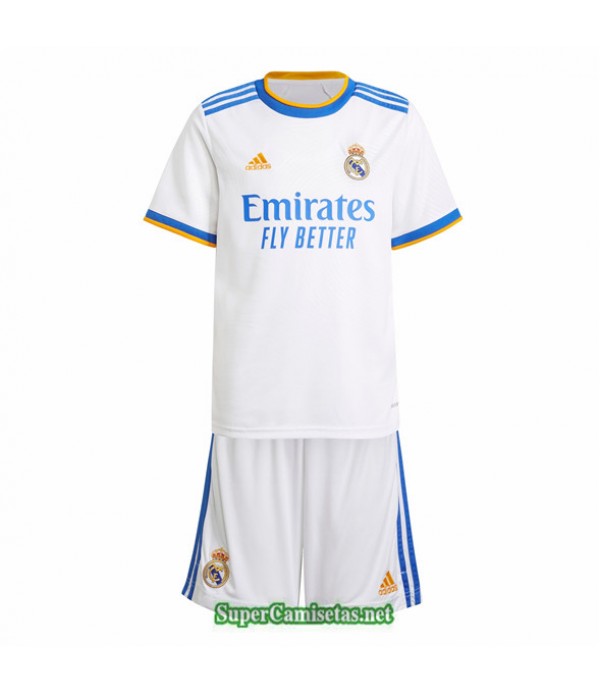 Tailandia Primera Equipacion Camiseta Real Madrid Ninos 2021
