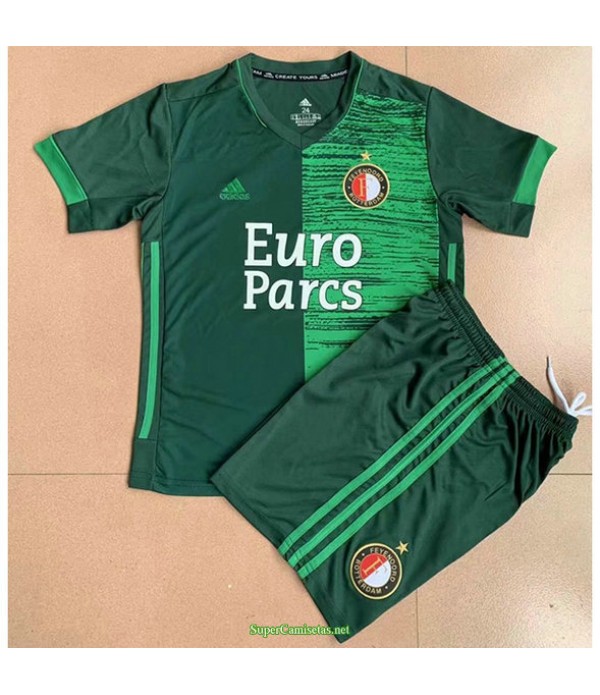 Tailandia Segunda Equipacion Camiseta Feyenoord Ninos 2021