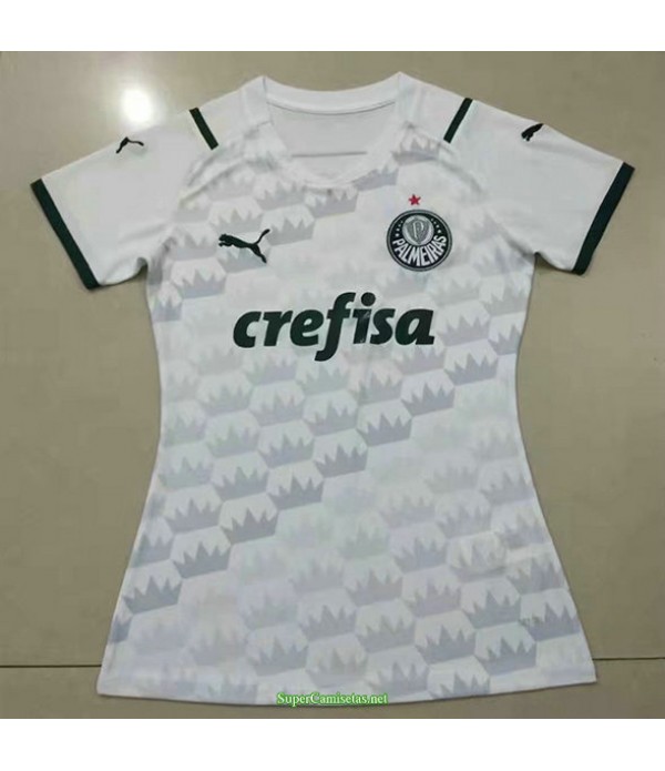 Tailandia Segunda Equipacion Camiseta Palmeiras Mujer 2021