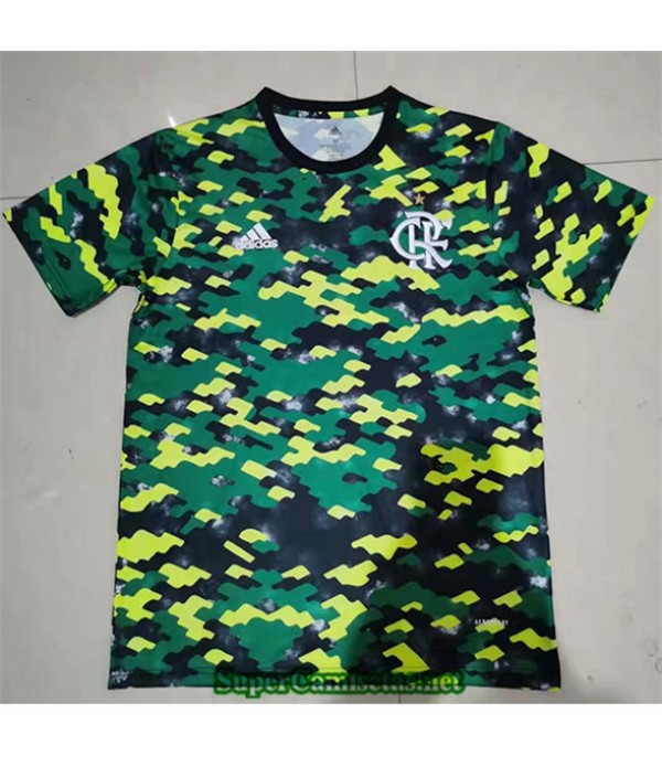 Tailandia Equipacion Camiseta Flamengo Verde 2021 2022
