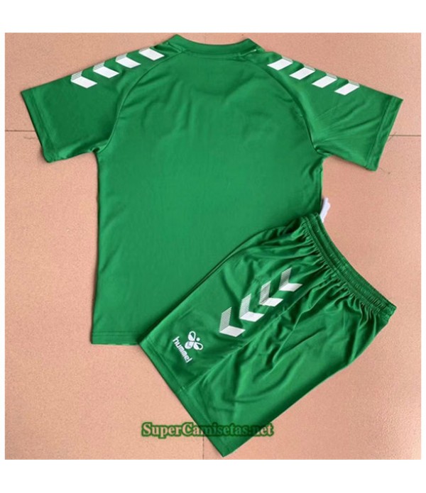 Tailandia Portero Equipacion Camiseta Everton Enfant Vert 2021 2022