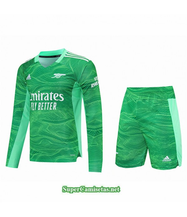 Tailandia Portero Equipacion Kit De Camiseta Arsen...