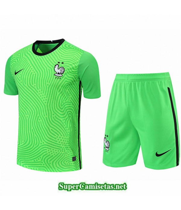 Tailandia Portero Equipacion Kit De Camiseta Franc...