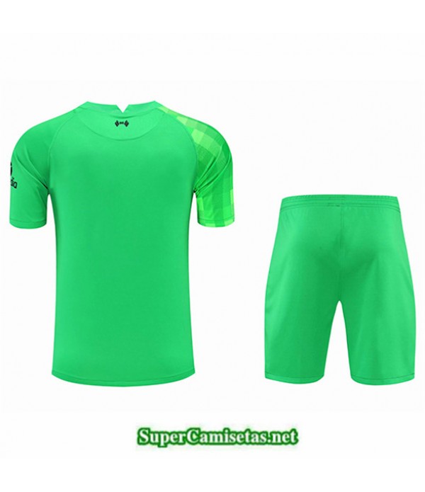 Tailandia Portero Equipacion Kit De Camiseta Liverpool Verde 2021 2022