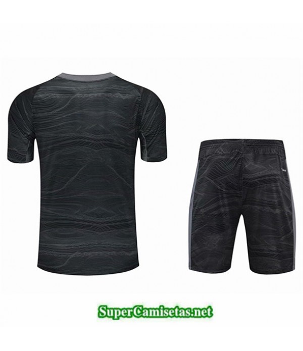 Tailandia Portero Equipacion Kit De Camiseta Real Madrid Negro 2021 2022