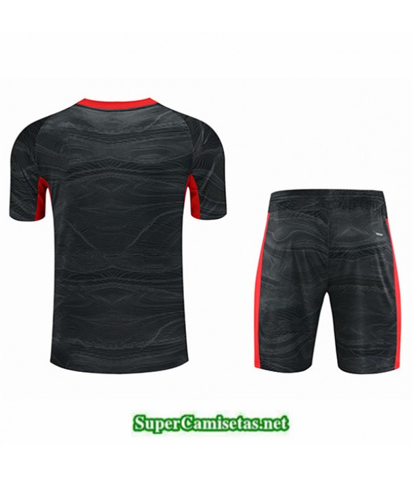 Tailandia Portero Equipacion Kit De Camiseta Sao Paulo Negro 2021 2022