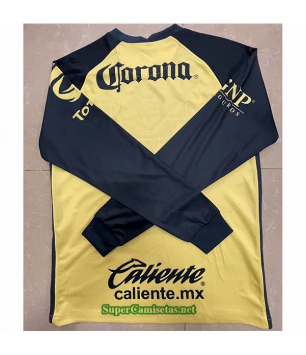 Tailandia Primera Equipacion Camiseta Club America Manga Larga 2021 2022
