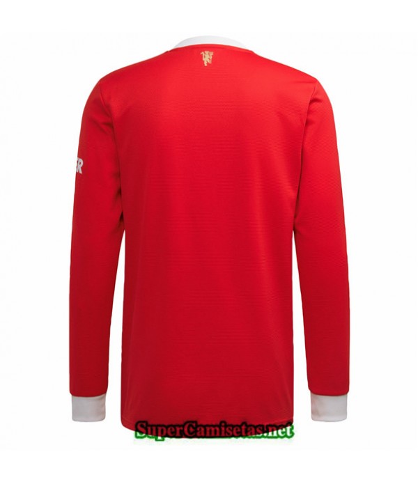 Tailandia Primera Equipacion Camiseta Manchester United Manga Larga 2021 2022