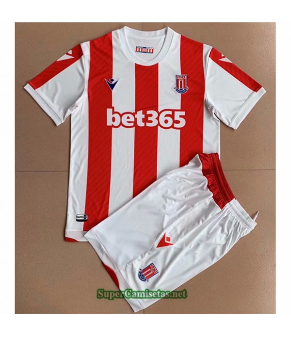 Tailandia Primera Equipacion Camiseta Stoke City Enfant 2021 2022