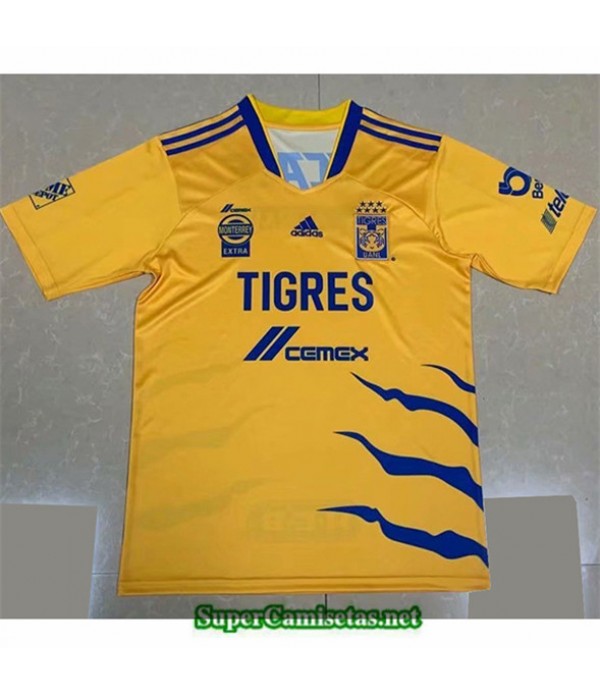 Tailandia Primera Equipacion Camiseta Tigres 2021 2022
