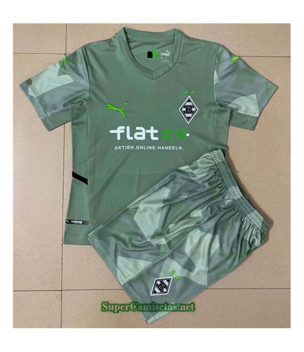 Tailandia Segunda Equipacion Camiseta Borussia Monchengladbach Enfant 2021 2022