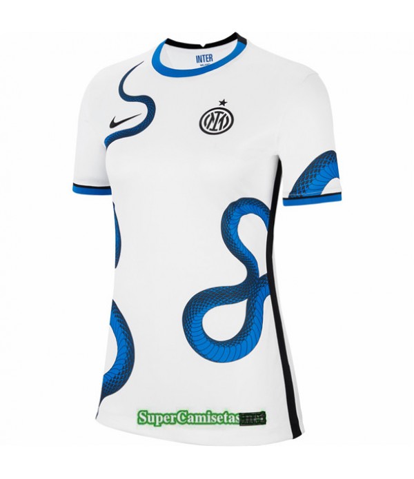 Tailandia Segunda Equipacion Camiseta Inter Milan Femme 2021 2022