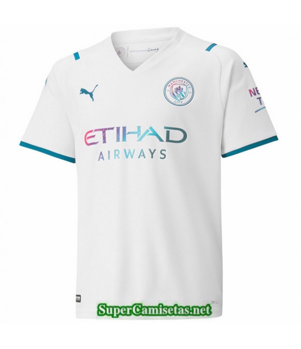 Tailandia Segunda Equipacion Camiseta Manchester C...