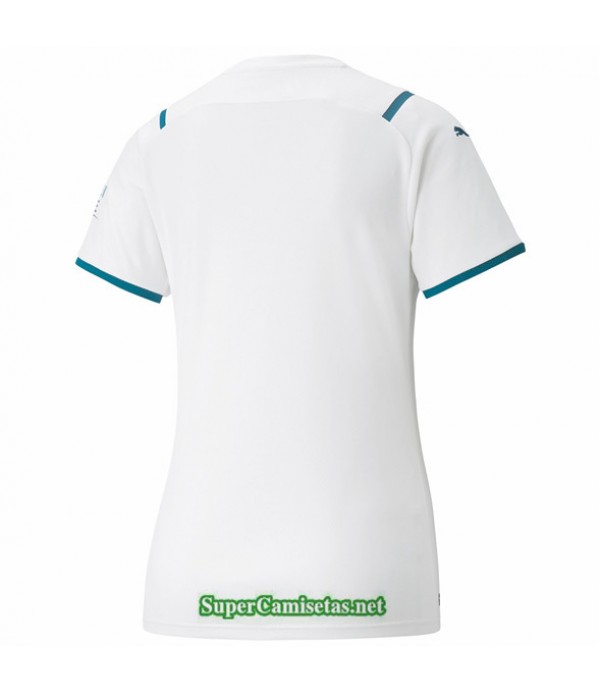 Tailandia Segunda Equipacion Camiseta Manchester City Femme 2021 2022