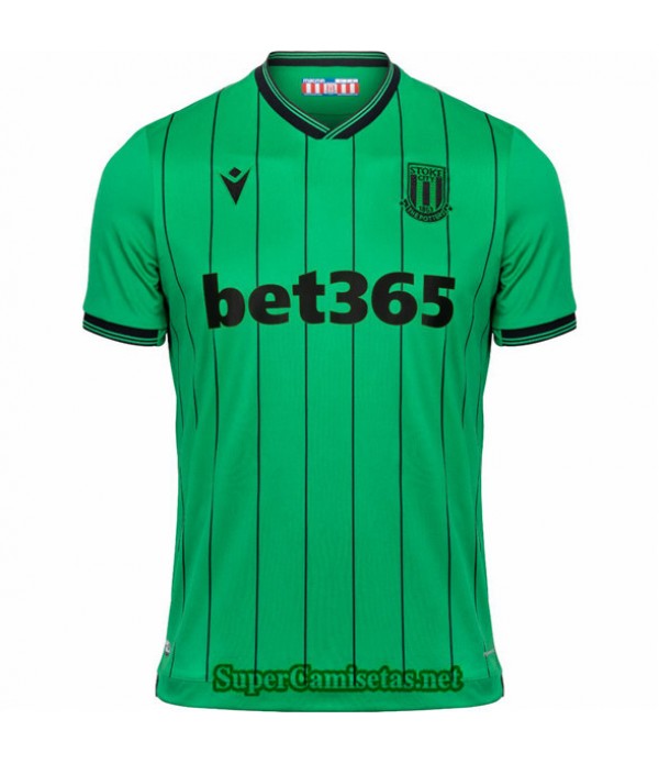 Tailandia Segunda Equipacion Camiseta Stoke City 2021 2022