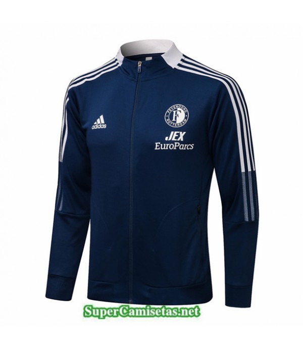 Tailandia Camiseta Feyenoord Chaqueta Azul Marino 2021/22