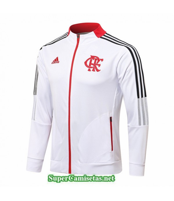 Tailandia Camiseta Flamengo Chaqueta Blanco 2021/22