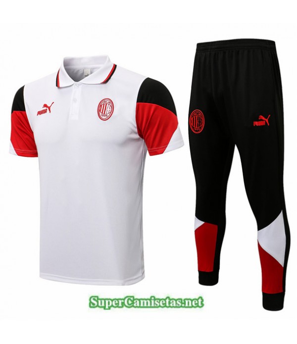 Tailandia Camiseta Kit De Entrenamiento Ac Milan P...
