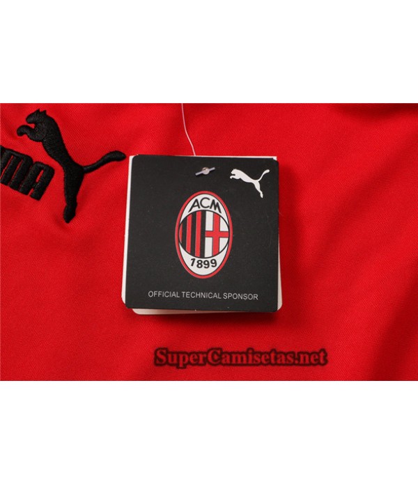 Tailandia Camiseta Kit De Entrenamiento Ac Milan Rojo 2021/22